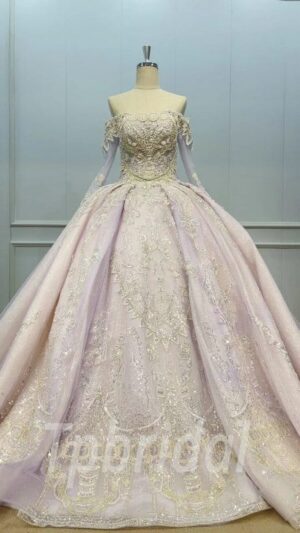 violet wedding dress 1108-001