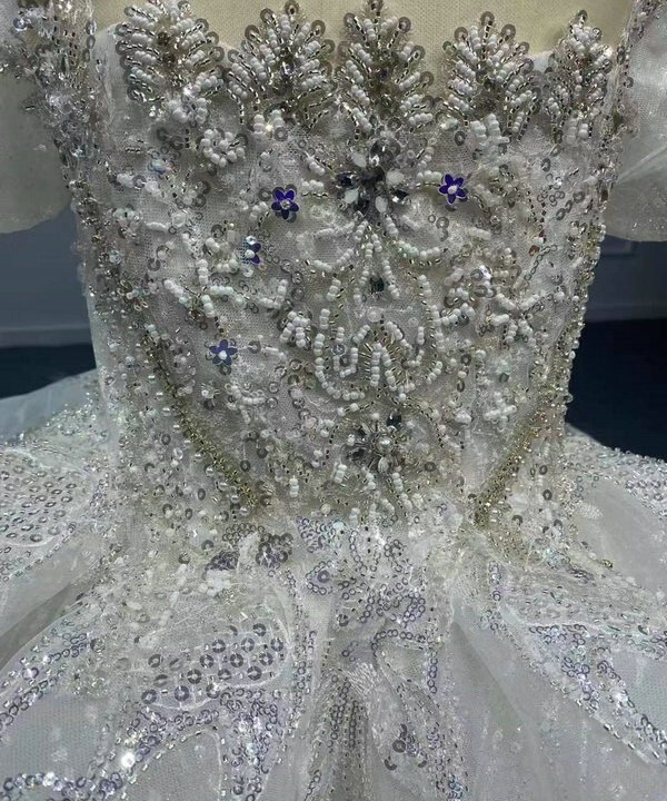 lace flower girl dress1120-003