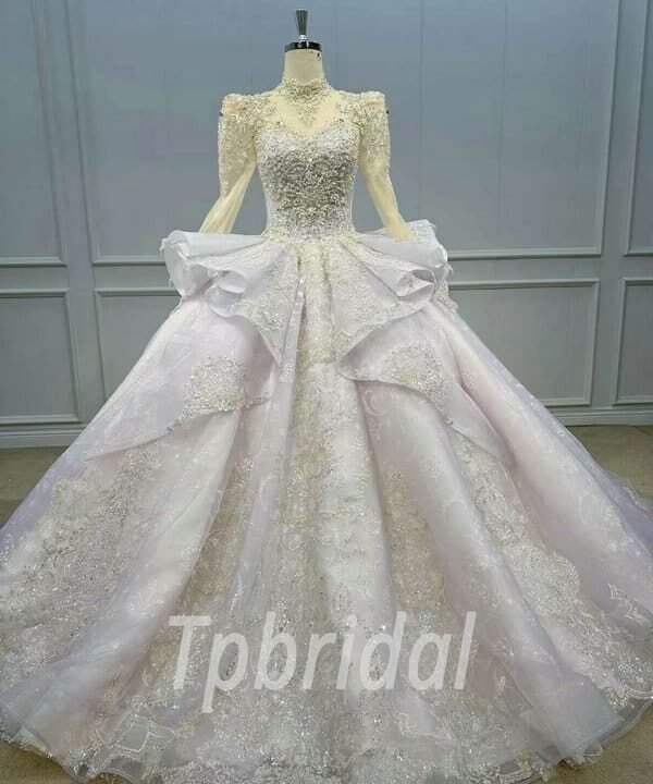 lilac wedding dress 1134-001