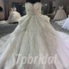sweetheart ball gown wedding dress 1124-001
