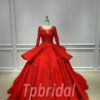 red wedding dress 2023 1151-001
