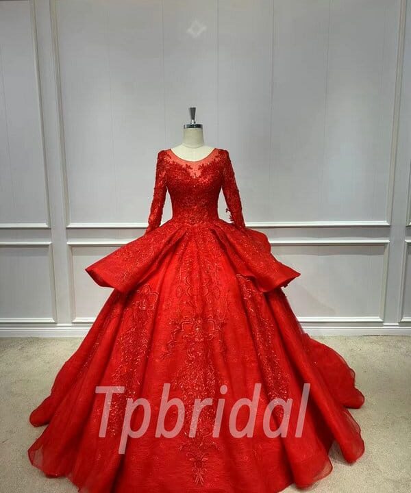 red wedding dress 2023 1151-001