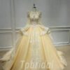 yellow wedding dress 1154-001
