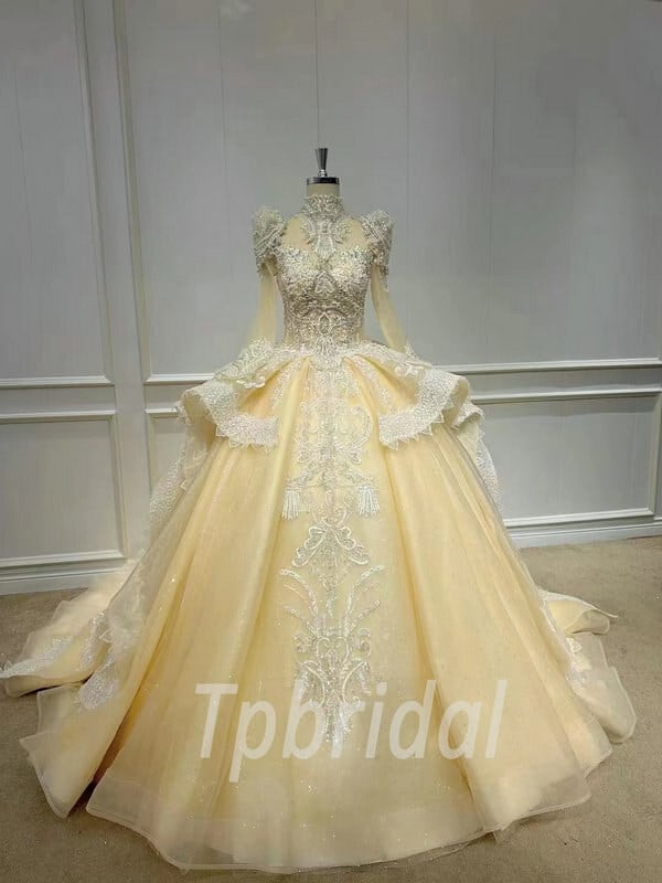 yellow wedding dress 1154-001