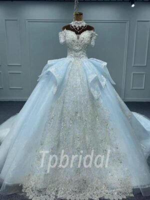 ice blue wedding dress 1169-002