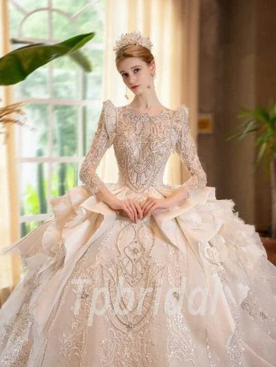 winter wedding dress 1174-008
