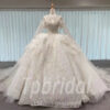 cape wedding dress 1198-008