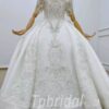 white flower girl dress 1210-001
