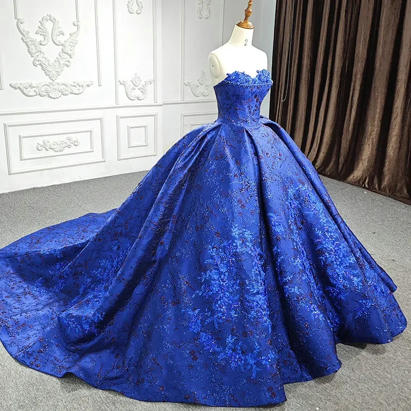 blue sweet 15 dresses 1229-01