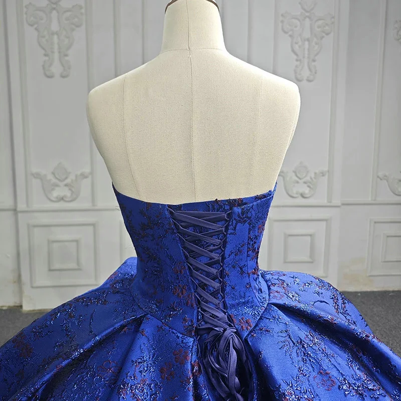 blue sweet 15 dresses 1229-03