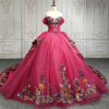 colored wedding dress 1231-01