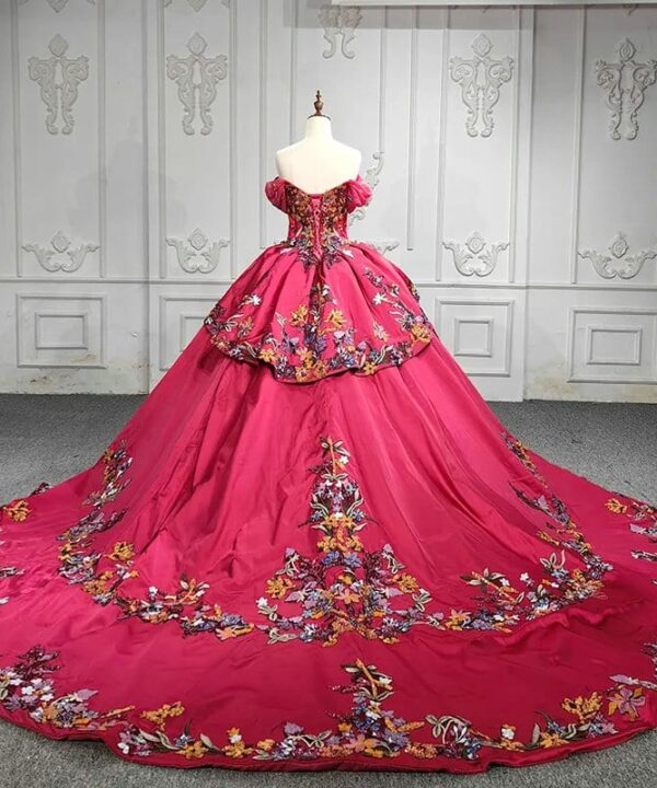 colored wedding dress 1231-05