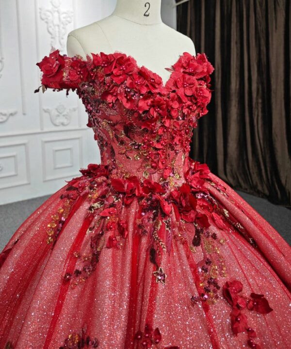 floral wedding dresses 1228-004