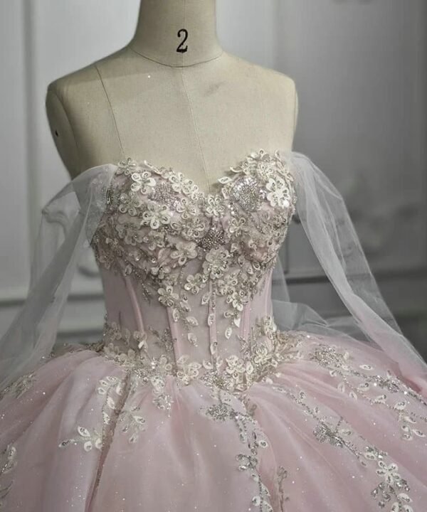 light pink quince dresses 1224-04