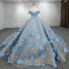 long sleeve quinceanera dresses 1237-06