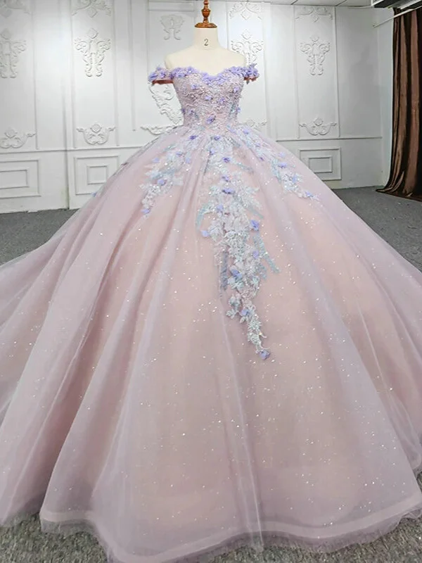 pink and purple quinceanera dress 1241-06