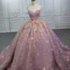 pink sequin quinceanera dress 1259-05