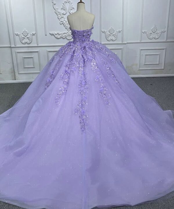 purple wedding gowns 1255-01