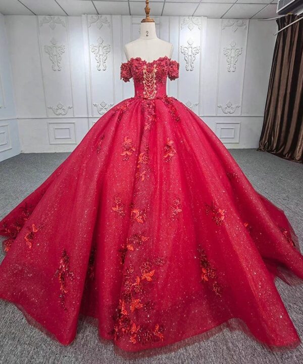 red gown 1234-06