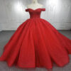 red princess ball gown 1240-04