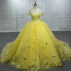 yellow ball gown 1263-05
