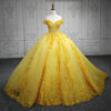 yellow wedding dress 1250-05