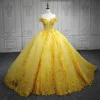 yellow wedding dress 1250-05