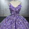 3d flower wedding dress 1256-04