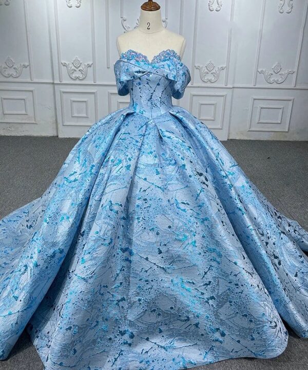 blue princess gown 1272-06