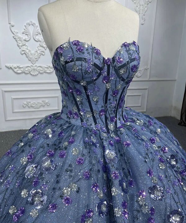 blue sweet 16 dress 1310-04