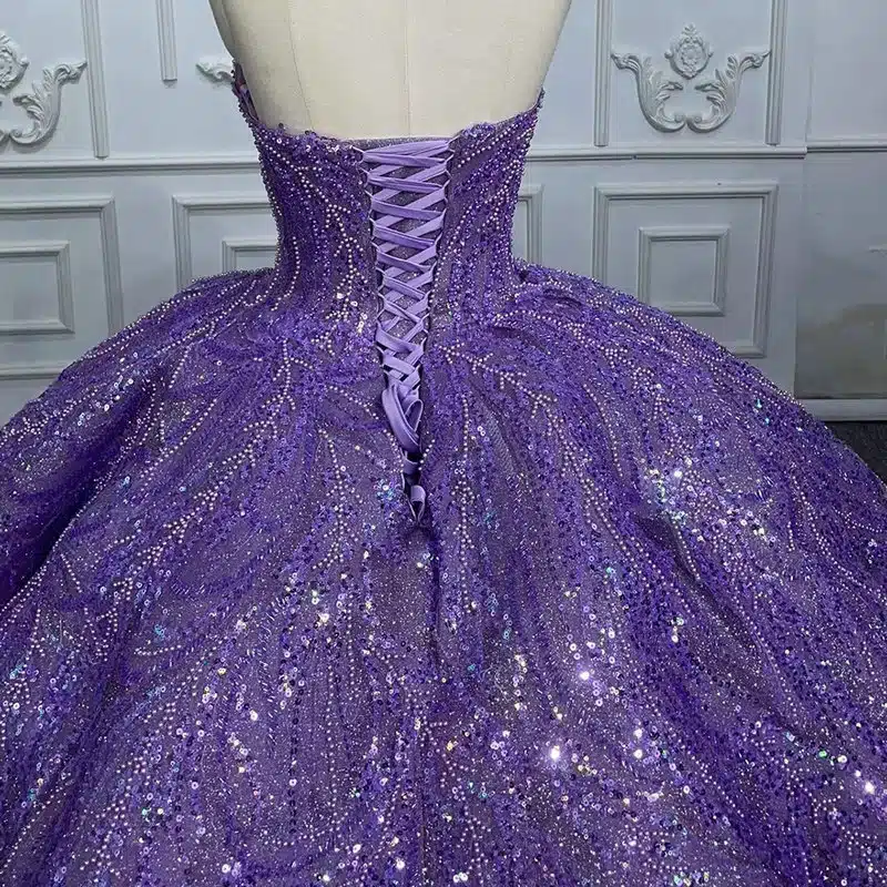 dark purple quinceanera dresses1266-04