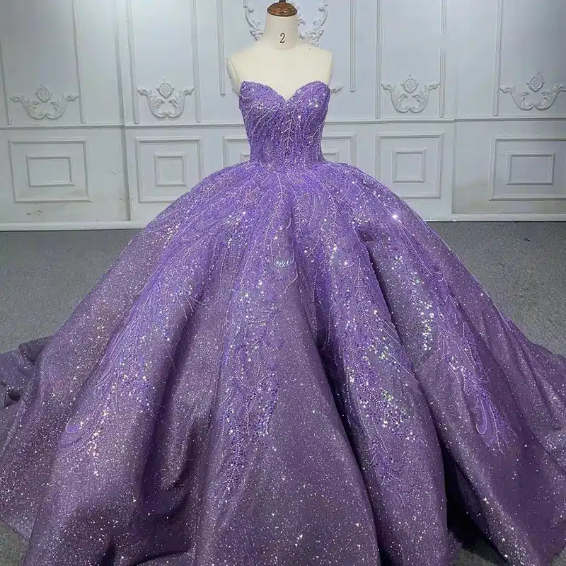 dark purple quinceanera dresses1266-05