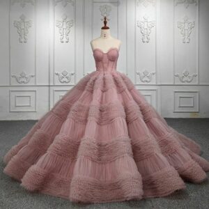 dusty rose quinceanera dress 1323-01