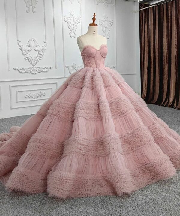 dusty rose quinceanera dress 1323-04
