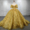 gold bridal gown 1313-04