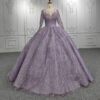lavender wedding gown 1303-04