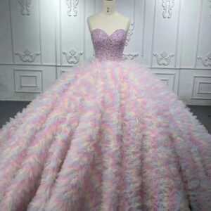 pink princess ball gown 1281-01