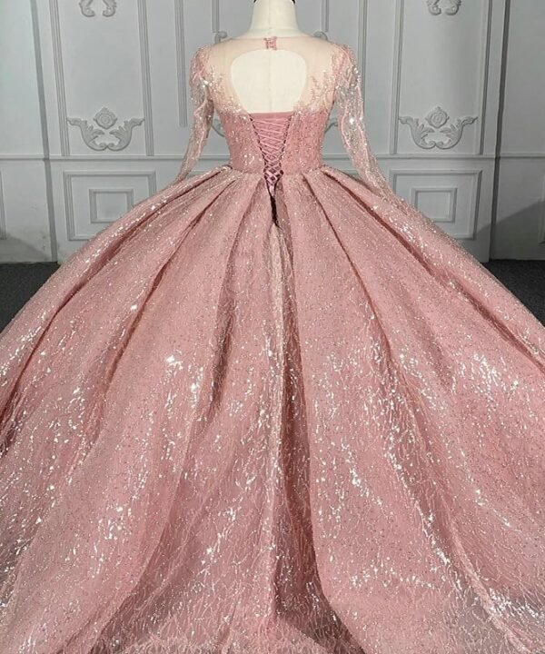 pink wedding attire 1299-02