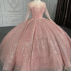 pink wedding attire 1299-03
