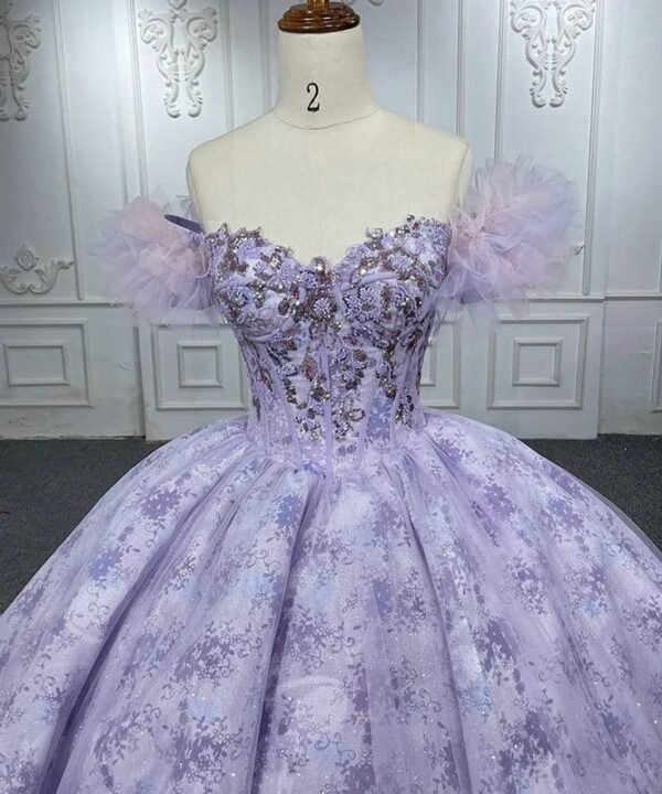 purple ball gown 1314-05