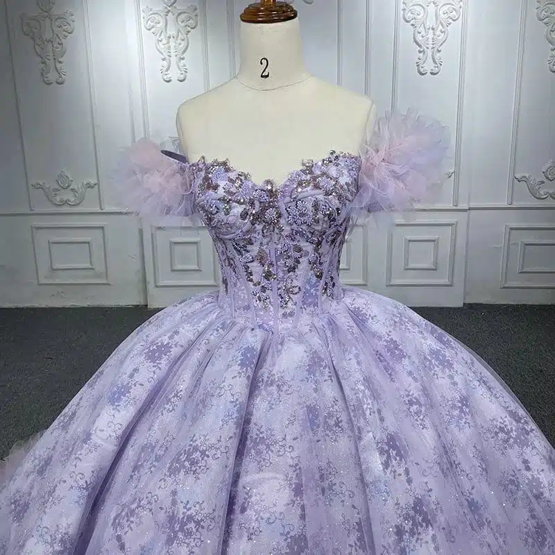 purple ball gown 1314-05