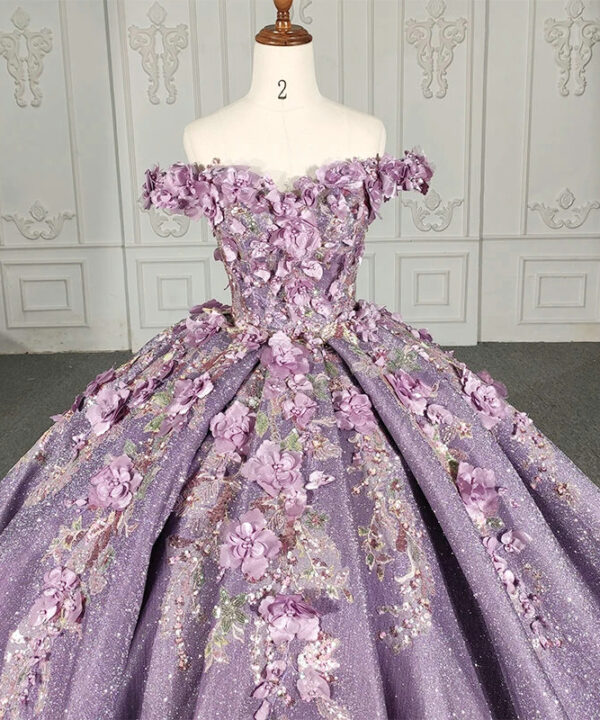 purple princess gown 1270-04