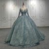 sage green quince dress 1301-05