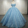 sparkly quinceanera dresses 1284-01
