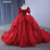 red quinceanera dresses 1332-001