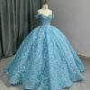 blue ball gown 1415-002