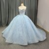 light blue ball gown 1405-005