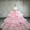 pink wedding attire 1420-002