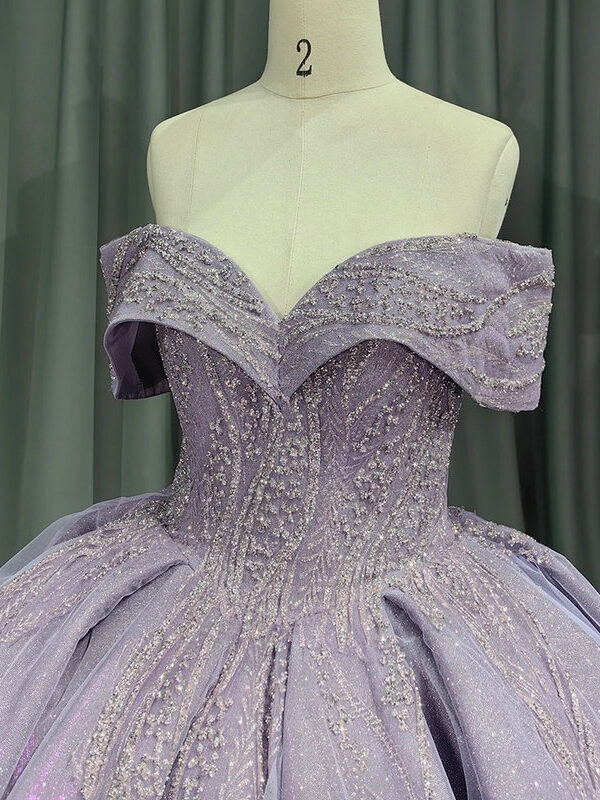 purple ball gown 1412-003