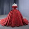 red wedding dresses for bride 1437-05